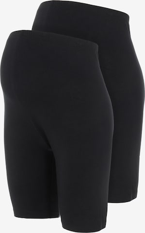 MAMALICIOUS - Skinny Leggings 'Sanni' em preto: frente