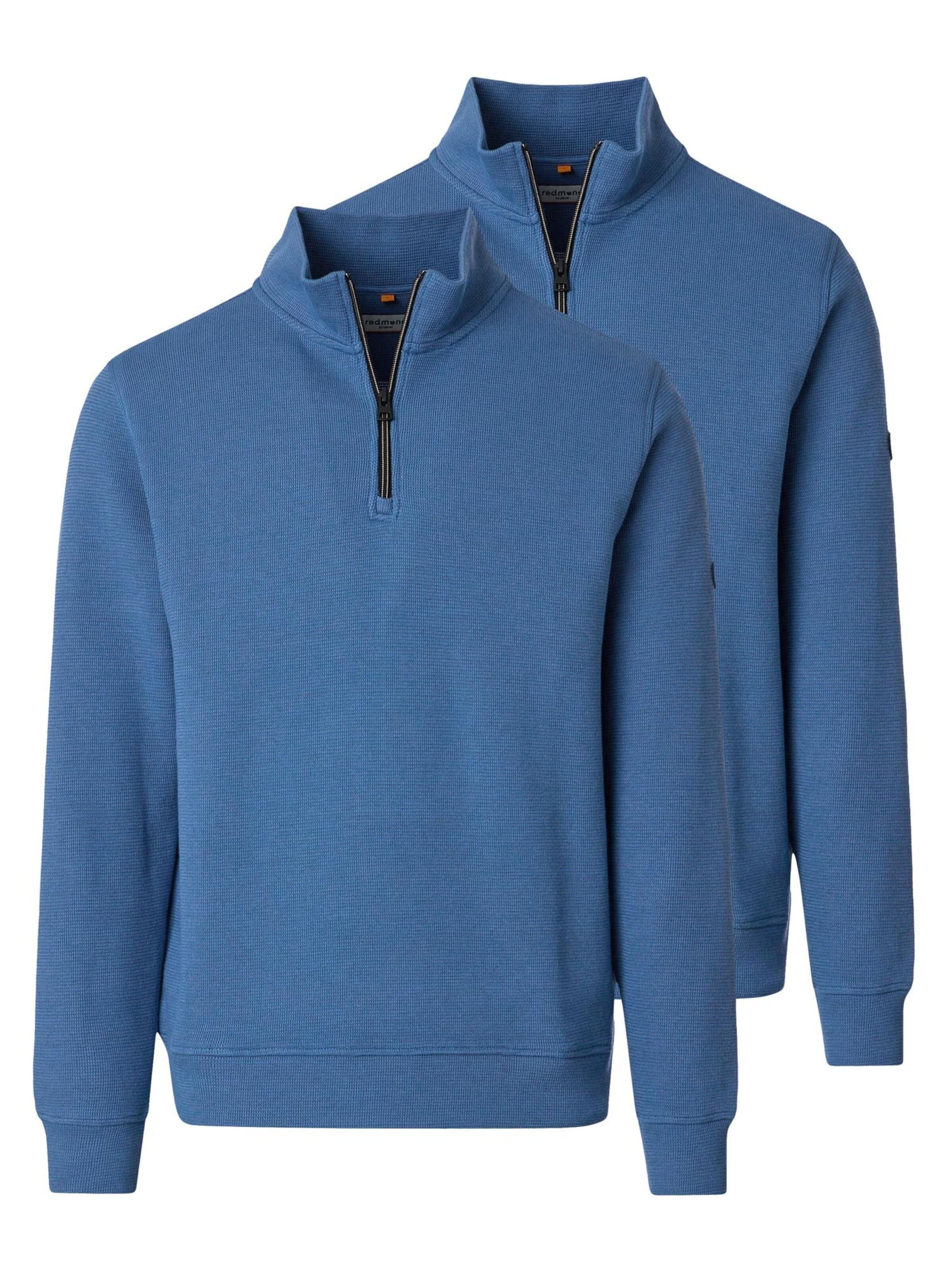 redmond Sweater 'Basic' in Blue: front