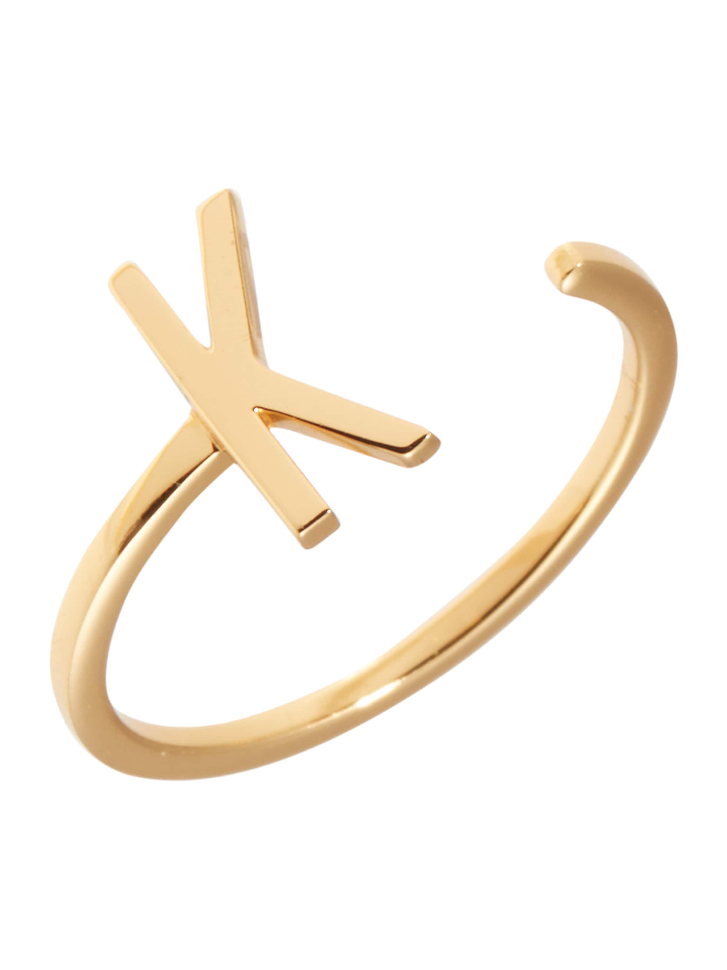 Inele de la Design Letters pe auriu: față