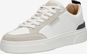 BJÖRN BORG Sneakers laag 'T1930 NYL M' in Wit: voorkant