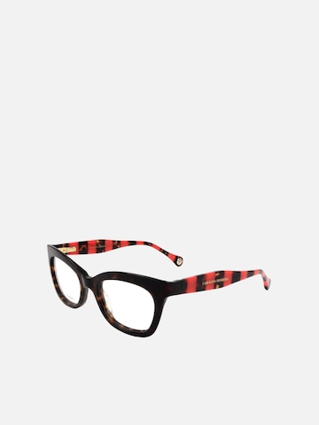 Carolina Herrera Sluneční brýle 'Carolina Herrera HER 0089 Havana red 50/20/145 WOMAN Eyewear Frame' – hnědá