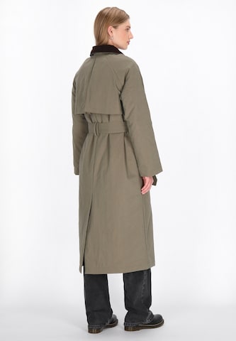 Manteau mi-saison DreiMaster Vintage en vert