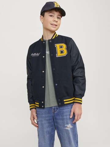 Jack & Jones Junior Between-Season Jacket in Blue: front