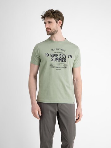 LERROS Shirt in Groen: voorkant