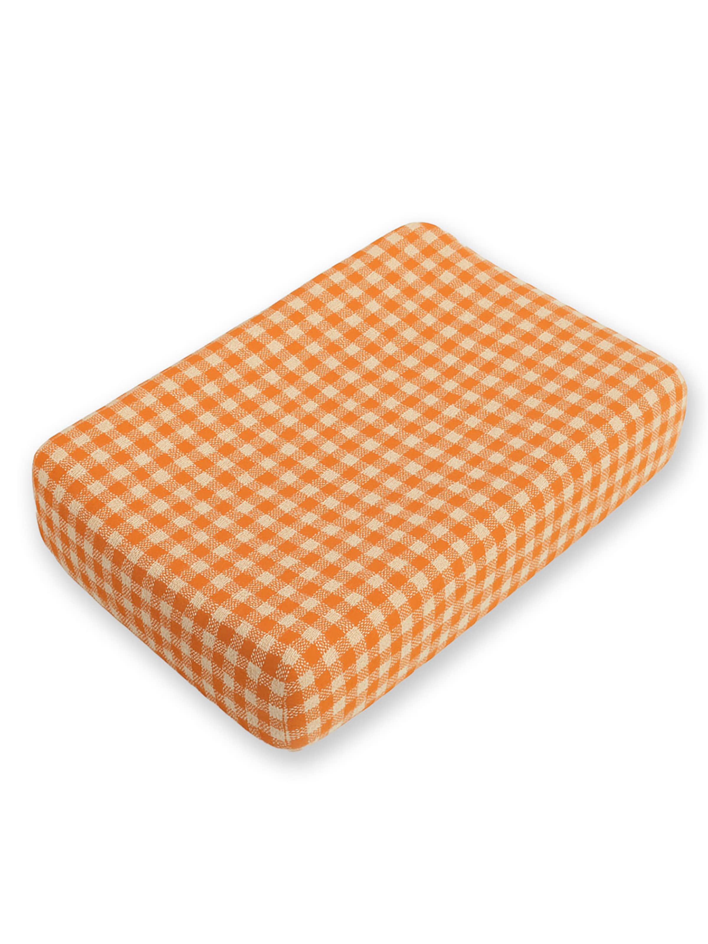 PAPATE - Accesorios para carritos de bebé 'Changing Mat Cover' en naranja: frente