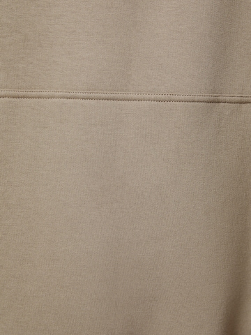 Bershka Tapered Hose in Beige