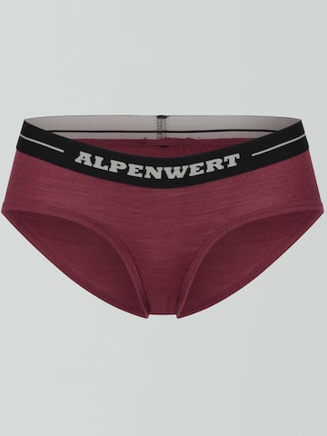 Alpenwert Slip 'Slip Damen'‌‌ in Lila: Vorderseite