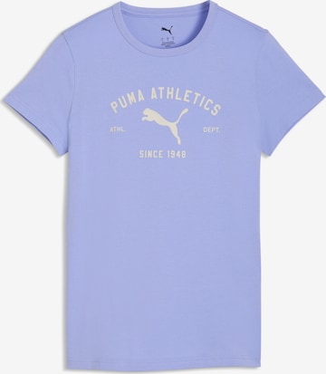 PUMA T-Shirt 'Class' in Lila: Vorderseite