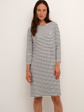 Kaffe Dress 'Liddy' in White: front