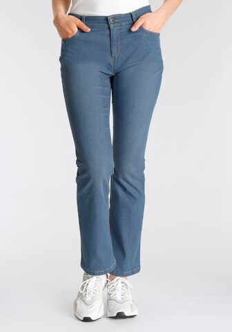 wonderjeans Boot cut Jeans in Blue: front