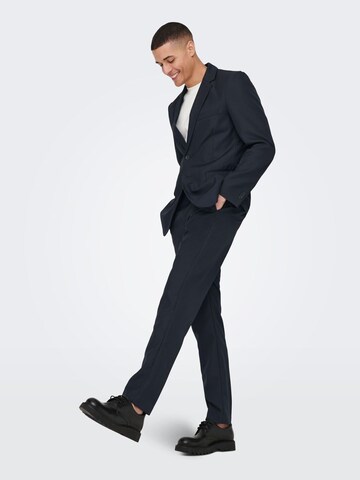 Only & Sons Slimfit Pantalon in Blauw