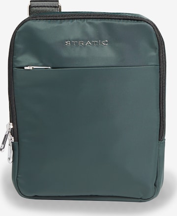 Borsa a tracolla di Stratic in verde: frontale