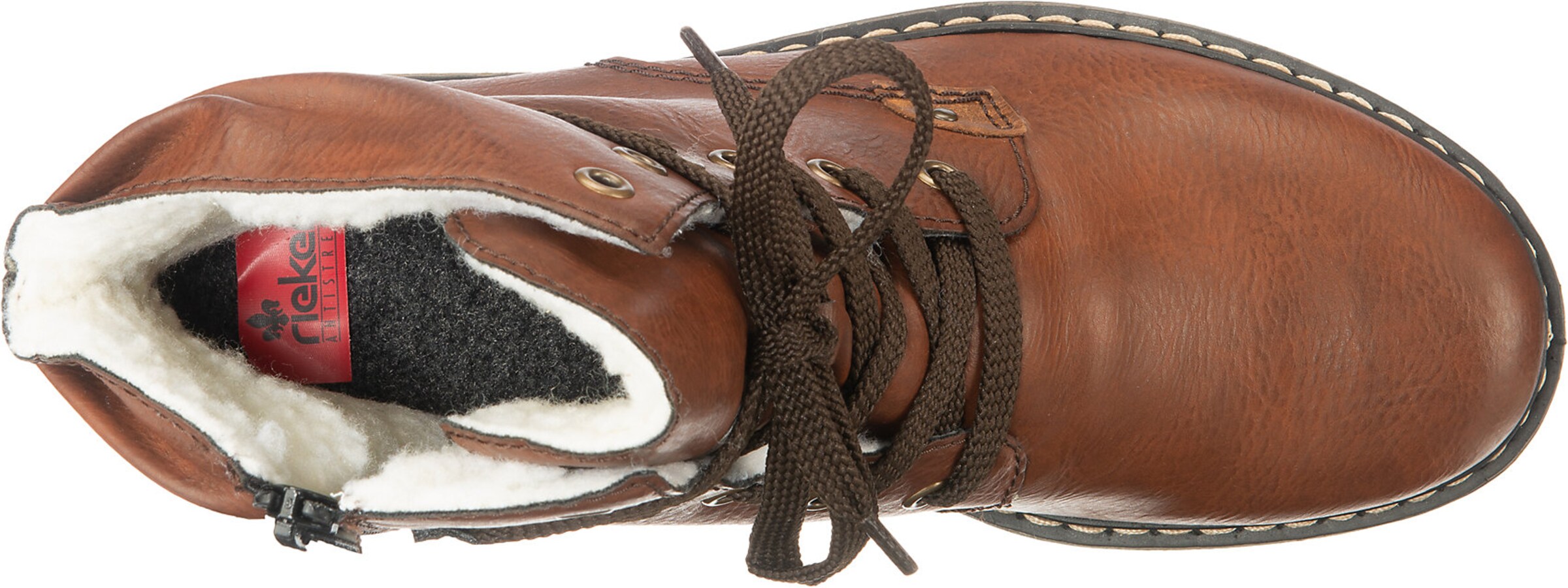 Frauen Stiefeletten RIEKER Schnürstiefelette in Braun - ND57502 Frauen Stiefeletten RIEKER Schnürstiefelette in Braun - ND57502