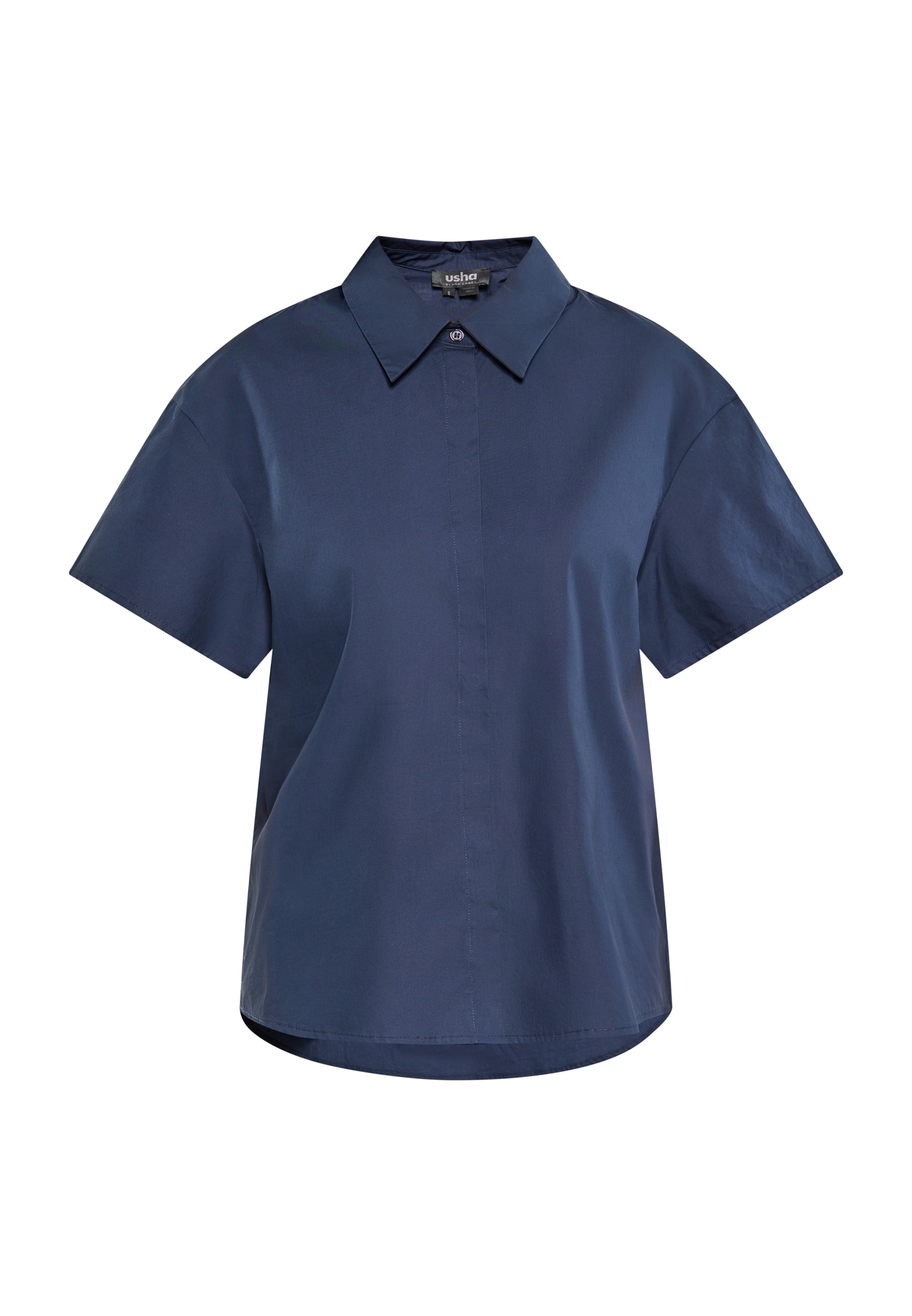 usha BLACK LABEL Bluse in Blau: Vorderseite