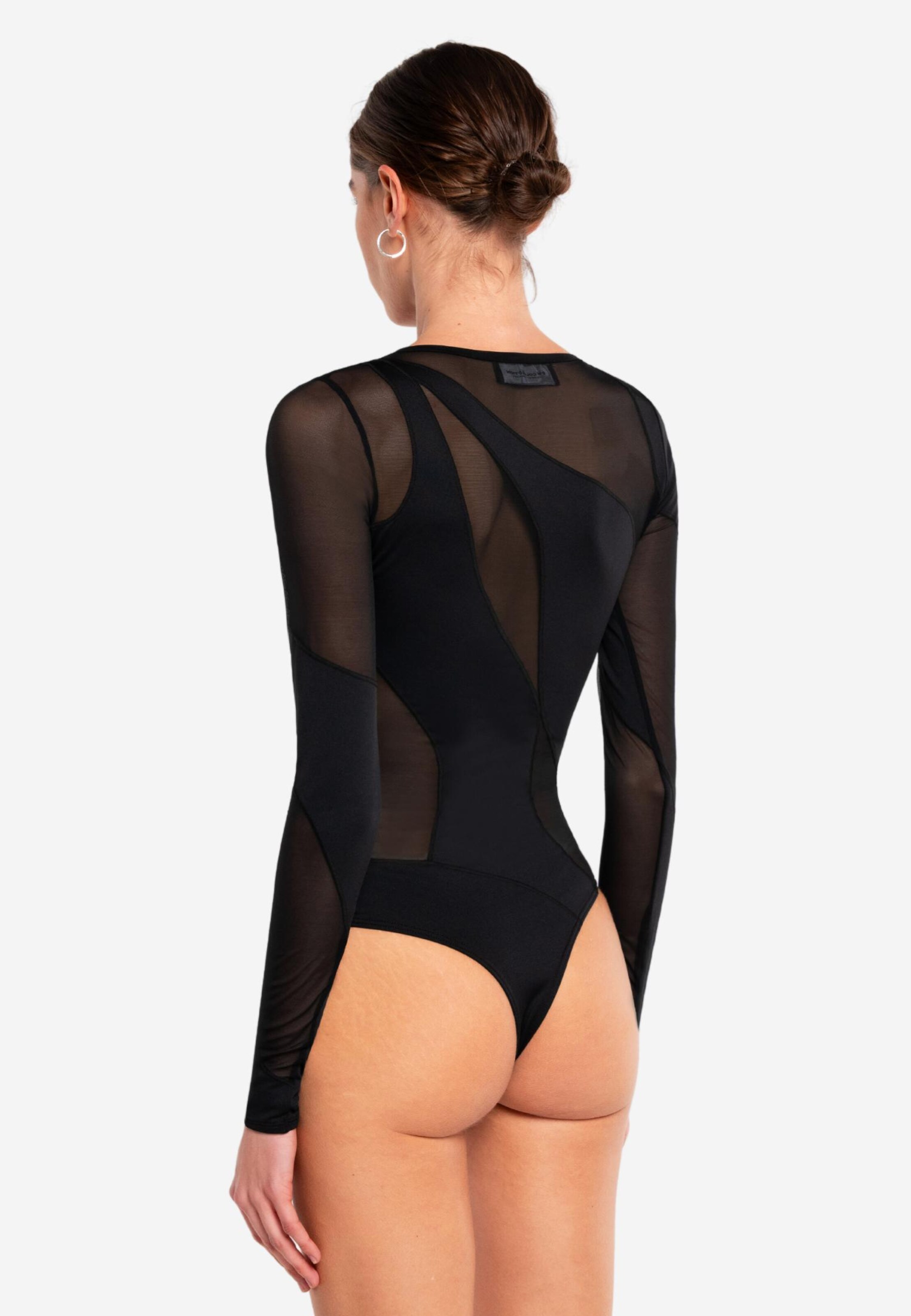 OW Collection Body 'Spiral' in Schwarz
