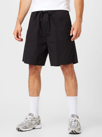 WEEKDAY Loosefit Shorts in Schwarz: predná strana