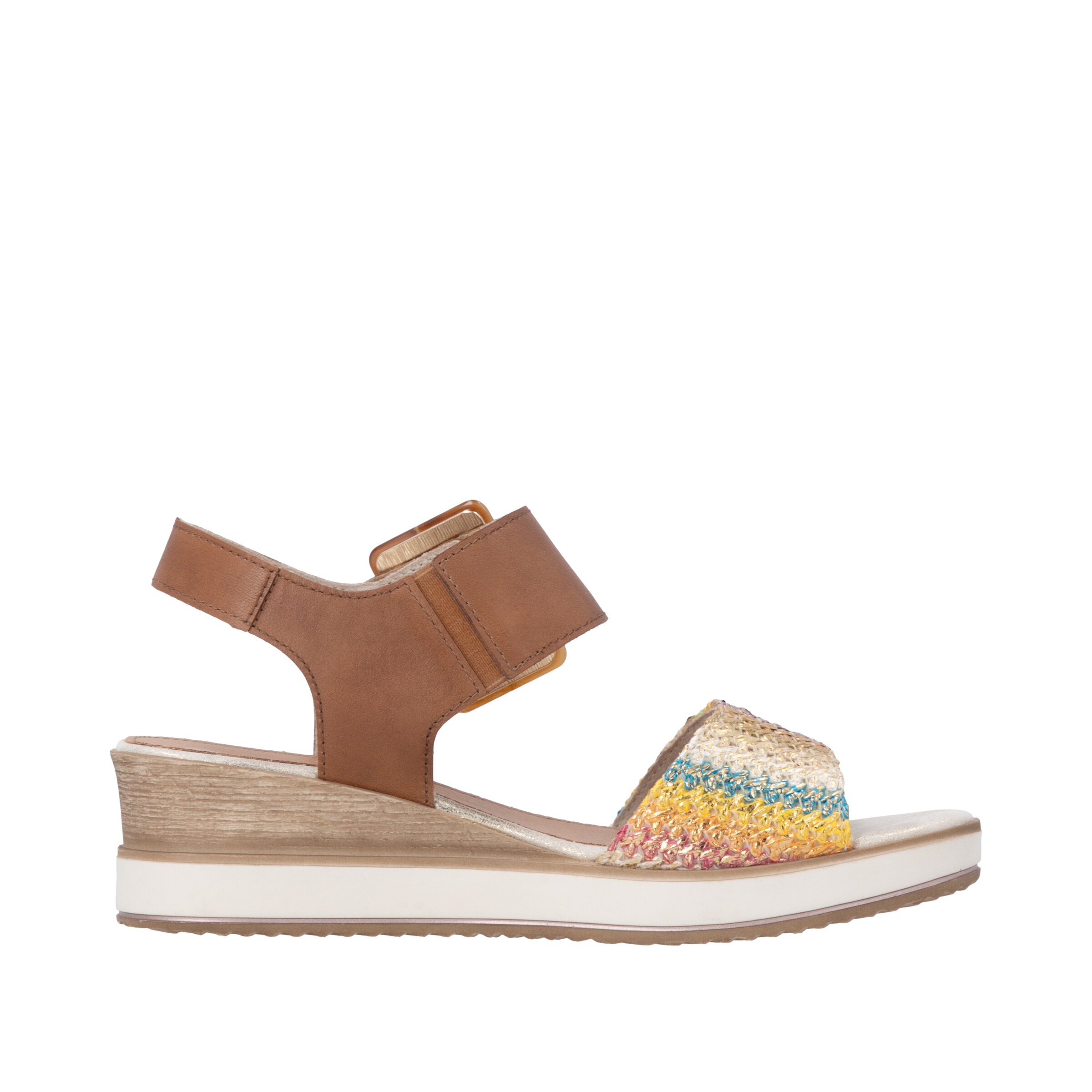 REMONTE Strap Sandals in Brown