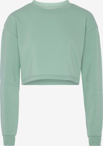 SANIKA Sweatshirt in Grün: predná strana