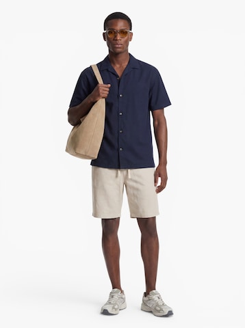 JACK & JONES Классический крой Рубашка 'JWHSummer' в Синий