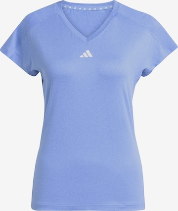 ADIDAS PERFORMANCE Performance Shirt 'Train Essentials' in Blue: front