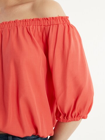 T-shirt 'Zapuna' Ana Alcazar en rouge