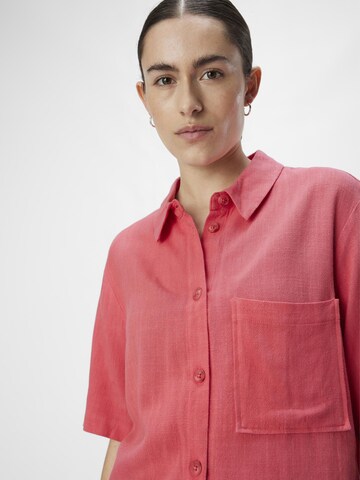 OBJECT Bluse i pink