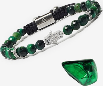 GT CollectionNarukvica 'Hamsa Hand' - zelena boja: prednji dio