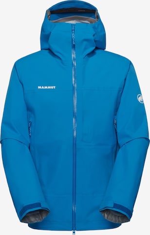 MAMMUT Athletic Jacket in Blue: front