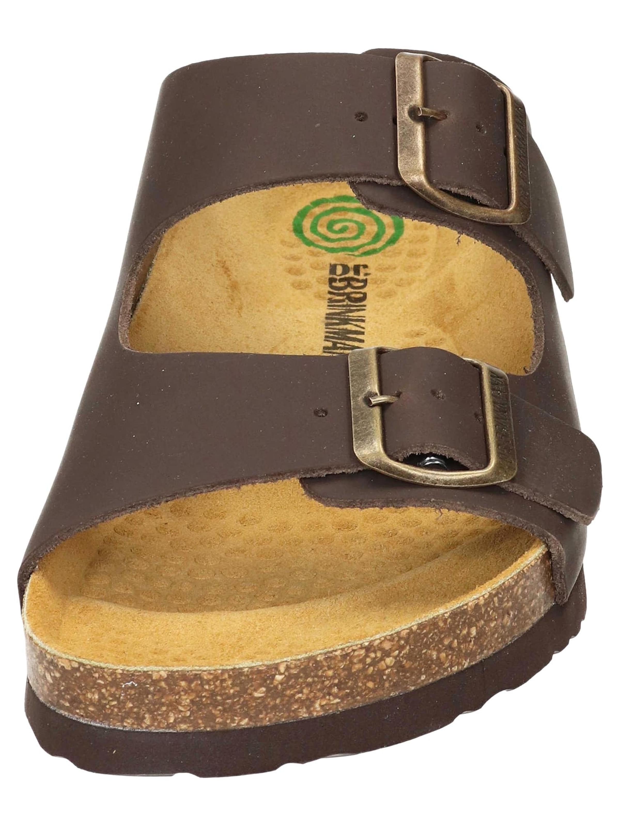 DR. BRINKMANN Mules 'Bonillo' in Brown