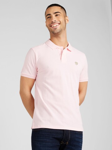 19V69 ITALIA Koszulka 'Felt' w kolorze różowy: przód