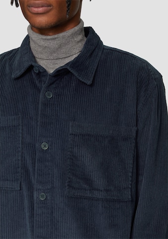 Coupe regular Chemise QS en bleu