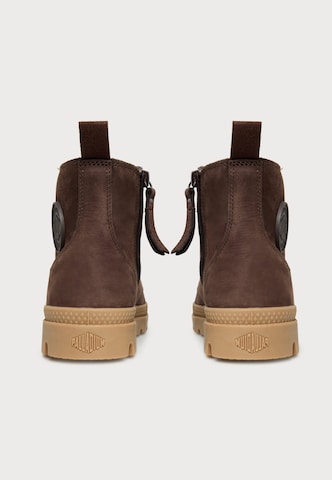 Palladium Schnürstiefelette 'Pampa' in Braun
