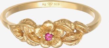 ELLI Ring 'Blume' in Goud