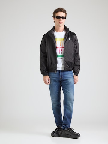 Calvin Klein Jeans Přechodná bunda – černá