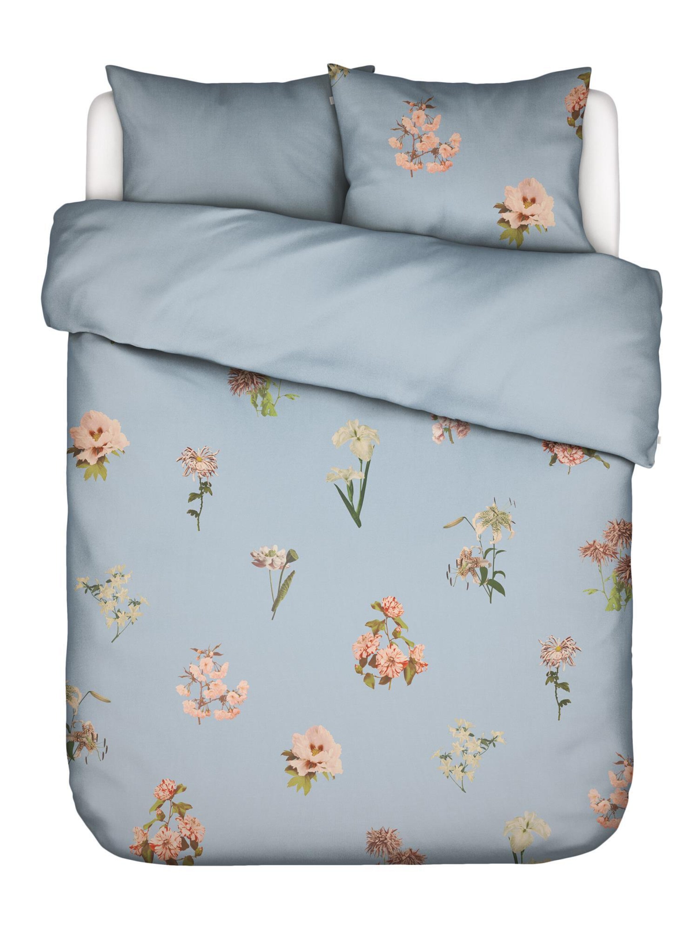 ESSENZA Duvet Cover in Blue: front