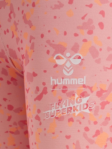 Hummel Skinny Leggings 'FLYING JUICE' in Pink