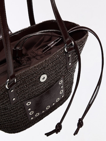 Cabas Bershka en marron