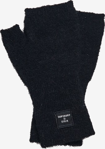 Superdry Hand Warmers in Black: front