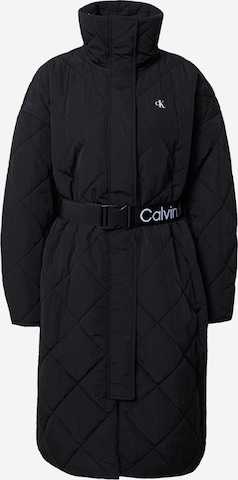 Calvin Klein Jeans Mantel in Schwarz: predná strana