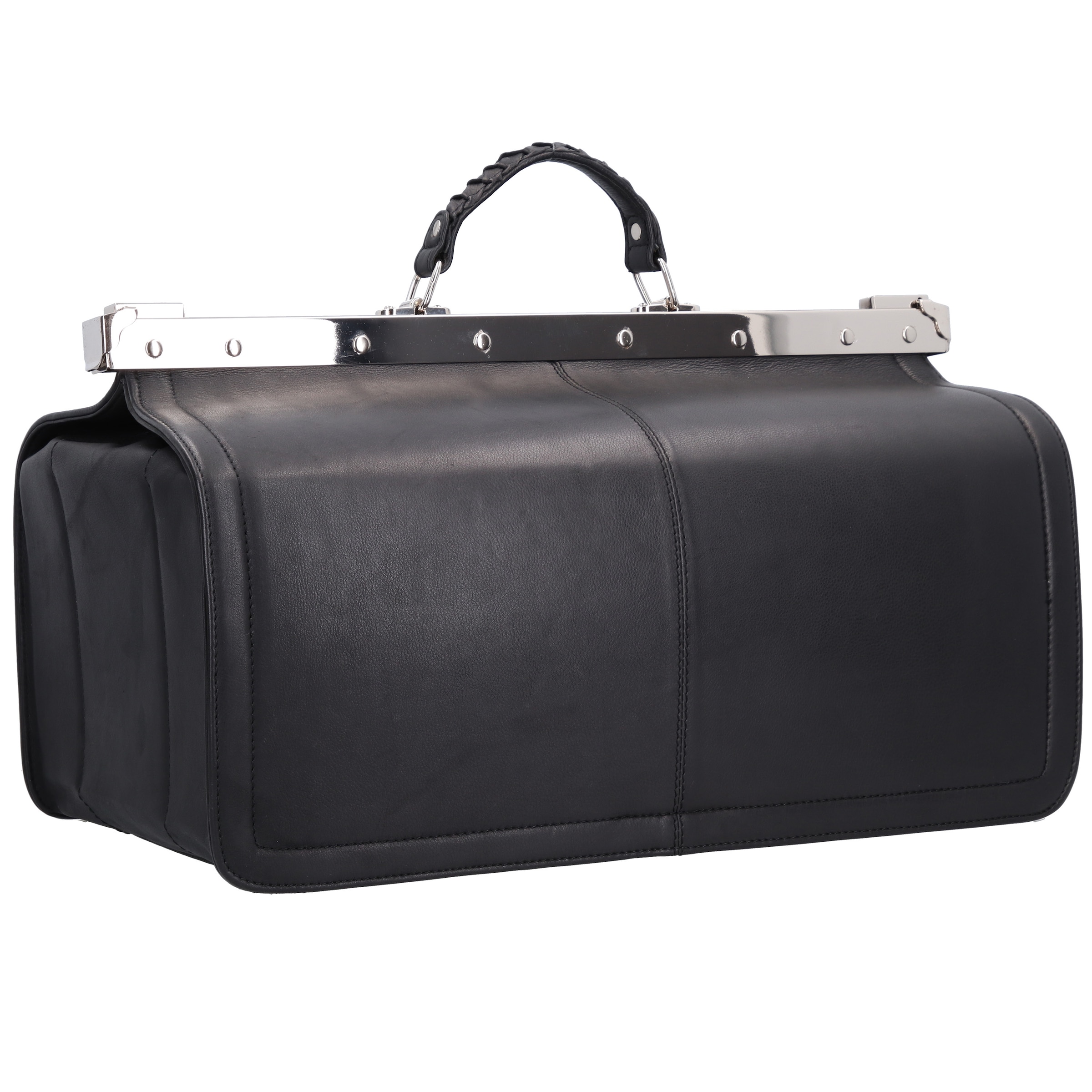 Mallette 'Black Nappa' Greenland Nature en noir