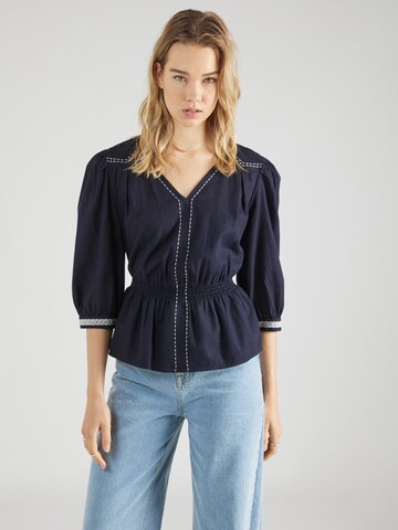 Marks & Spencer Blouse in Blauw: voorkant