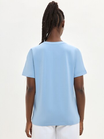 CAT by Maniita Lacitta Shirt mit Katzenprint WALKING CAT in Blau