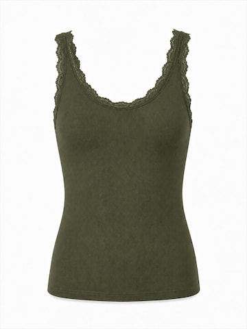 AOTTORI Top in Green: front