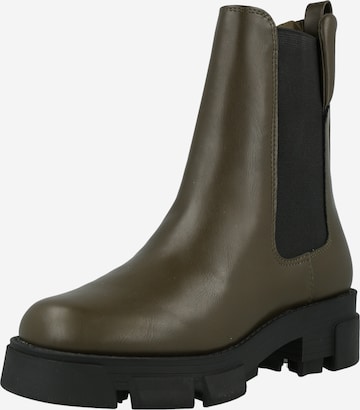 GUESS Chelsea boots 'MADLA' in Groen: voorkant