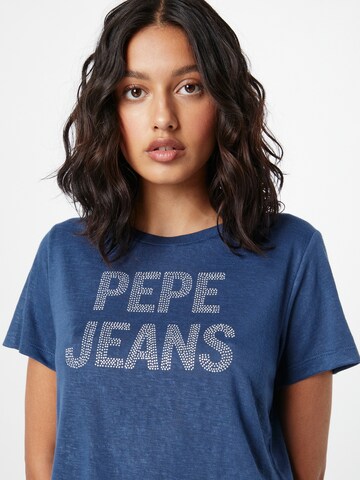 Pepe Jeans Μπλουζάκι 'Niko' σε μπλε