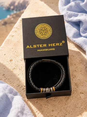 Alster Herz Bracelet 'SORRENTO' in Black