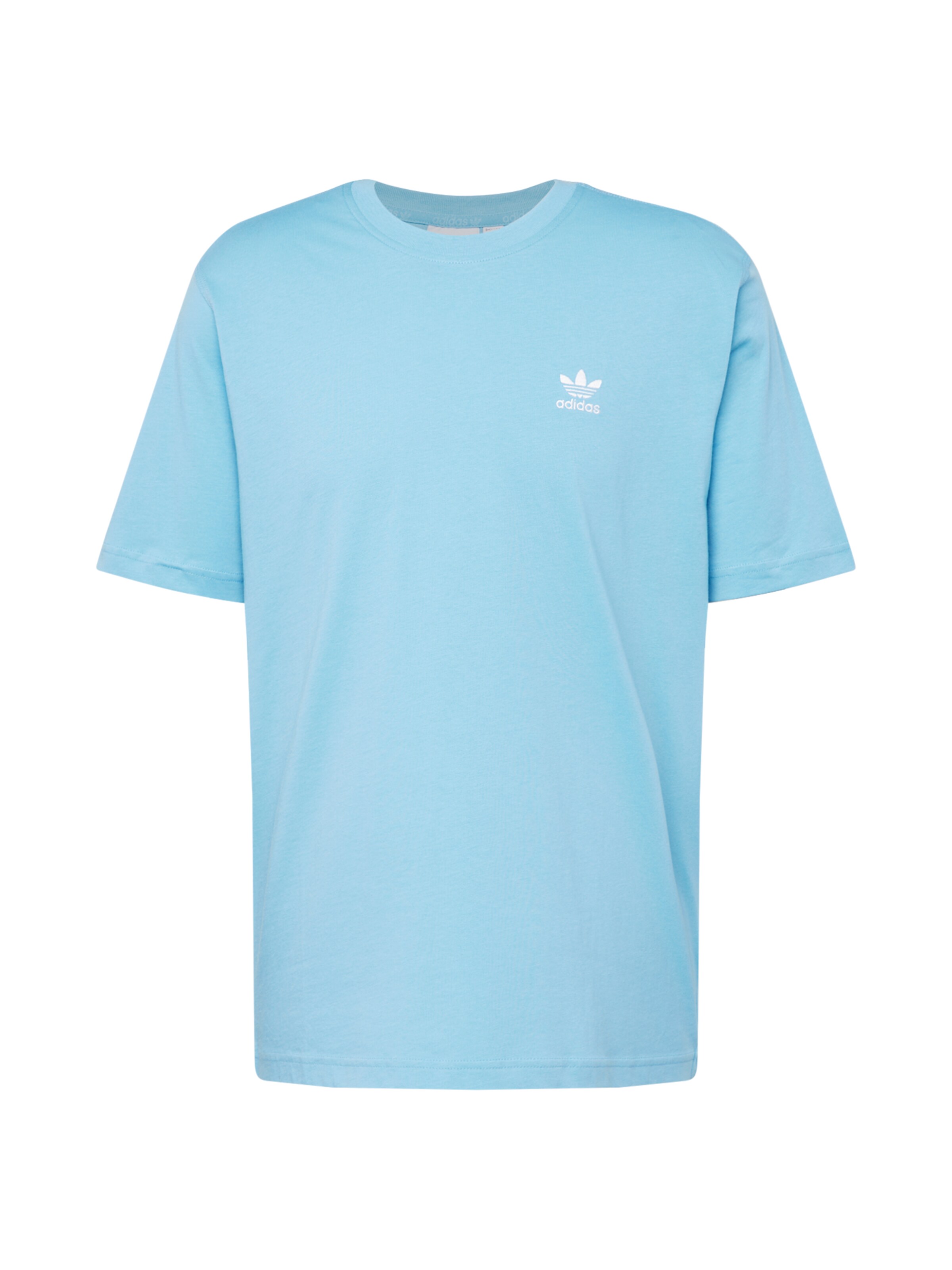 ADIDAS ORIGINALS Shirt 'Trefoil Essentials' in Blue: front