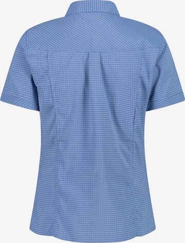 CMP Athletic Button Up Shirt in Blue