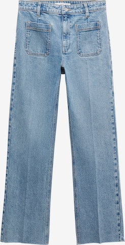 MANGO Flared Jeans 'ALEX' in Blau: predná strana