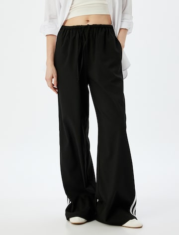 Koton Wide Leg Hose in Blau